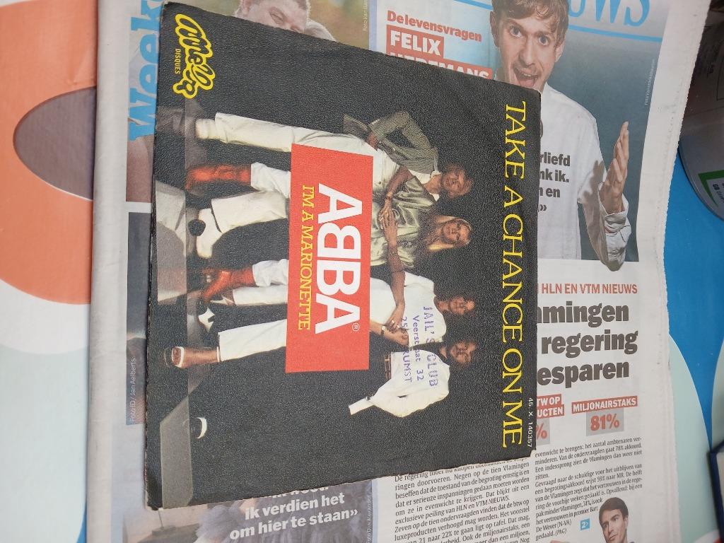 Abba take a chance on me, Single, Enlèvement, Utilisé, Pop