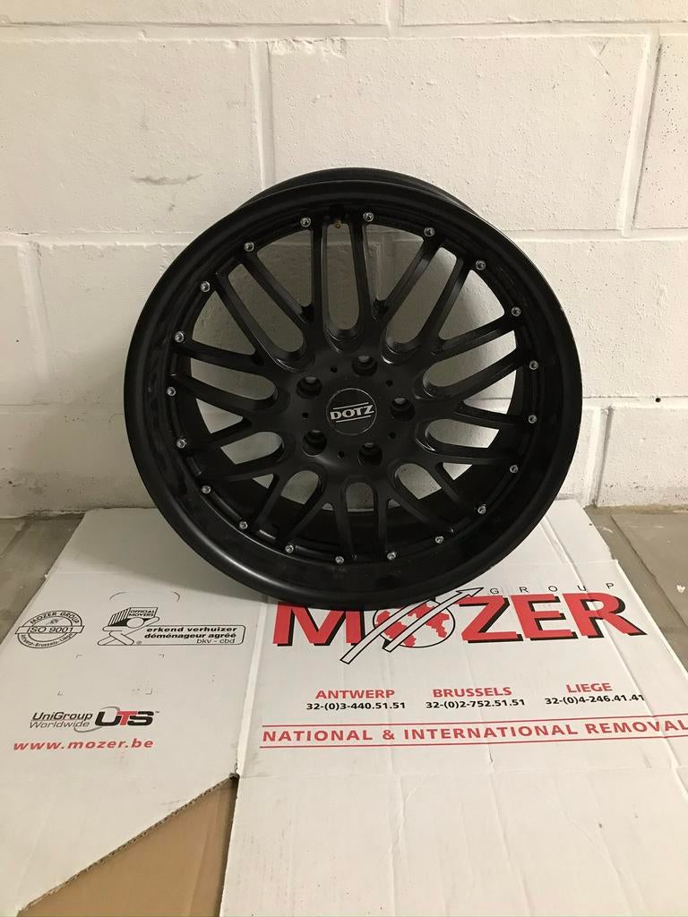 Jantes DOTZ MUGELLO DARK BLACK MATT 8,5x19 NEW IN BOX, Enlèvement, Neuf, 19 pouces, Jante(s)