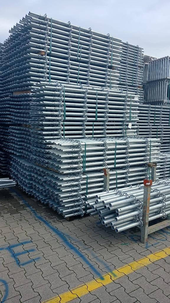 3693€ NIEUW 100 m² multidirectionele steiger, Doe-het-zelf en Bouw, Steigers, Nieuw, Gevelsteiger, 5 meter of hoger, Ophalen of Verzenden