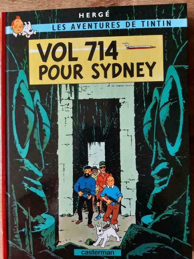 Bd Tintin  " Vol 714 pour Sidney", Livres, Enlèvement ou Envoi, Comme neuf