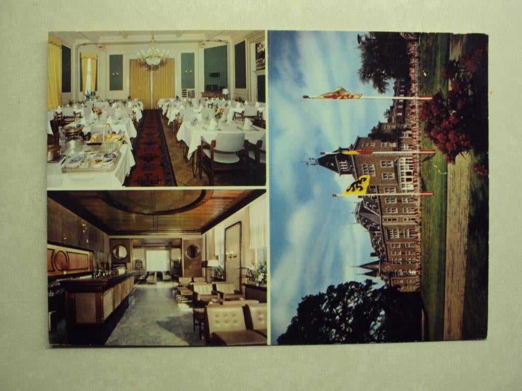 55041 - RESTAURANT KASTEEL BOKRIJK - ZIE 2 FOTO'S, Verzamelen, Verzenden