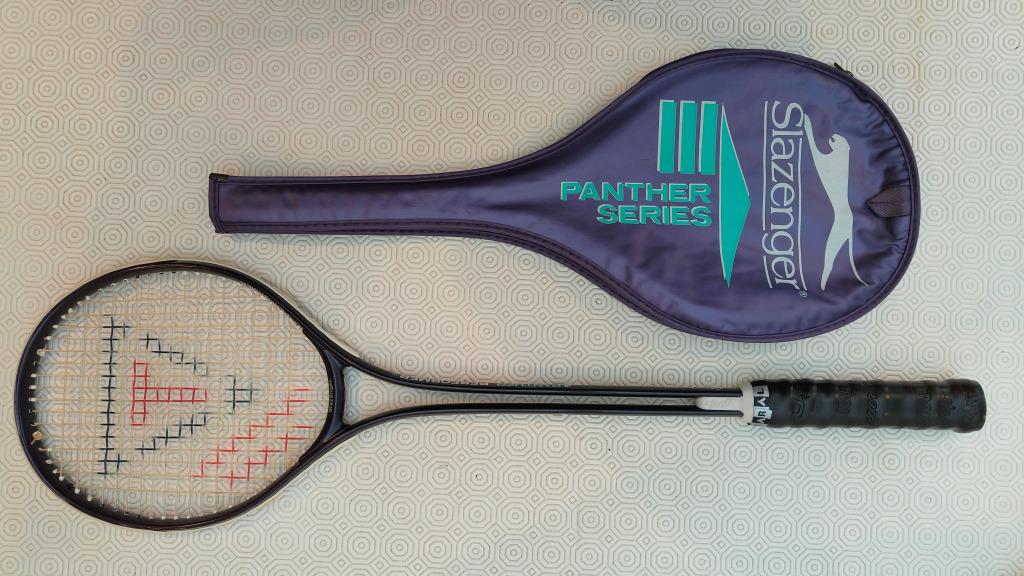 Squash racket Slazenger Panther Performer, Sports & Fitness, Squash, Enlèvement ou Envoi, Utilisé, Raquette, Avec housse