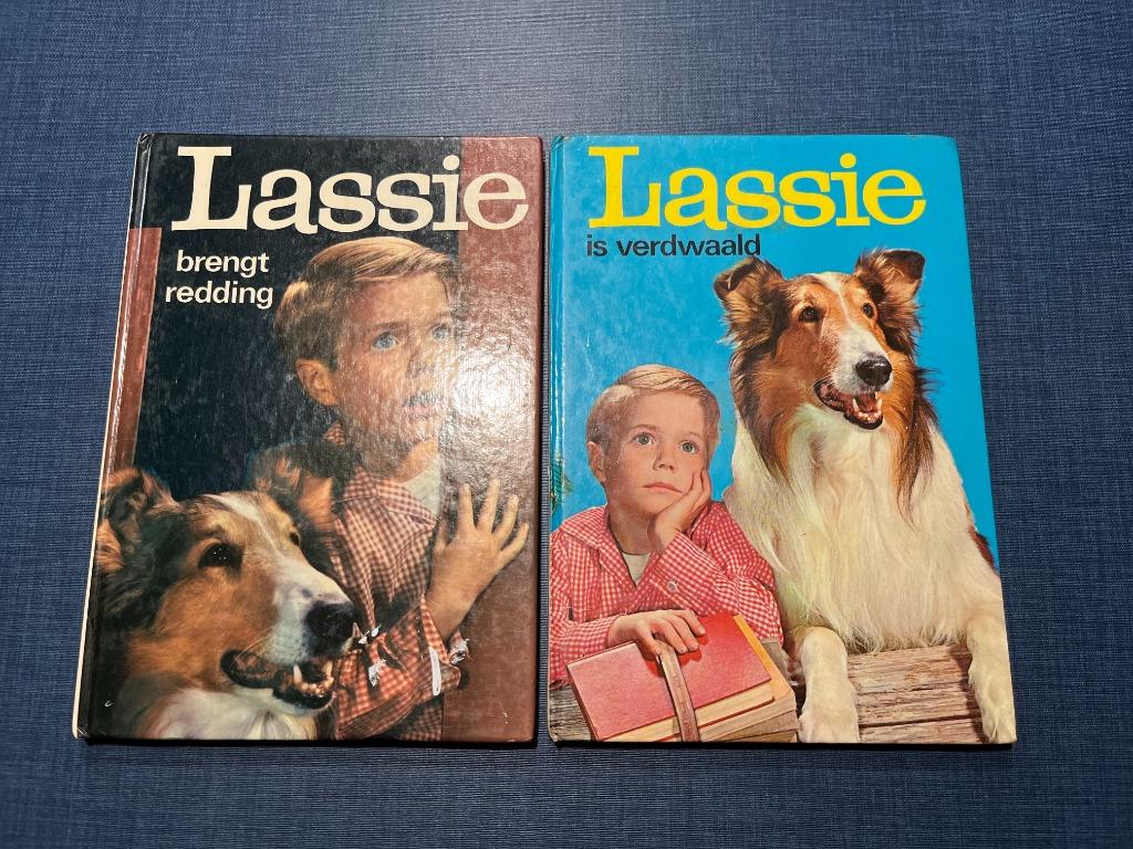 Boek 'Lassie'  1 + 2 (nostalgie), Enlèvement ou Envoi, Utilisé