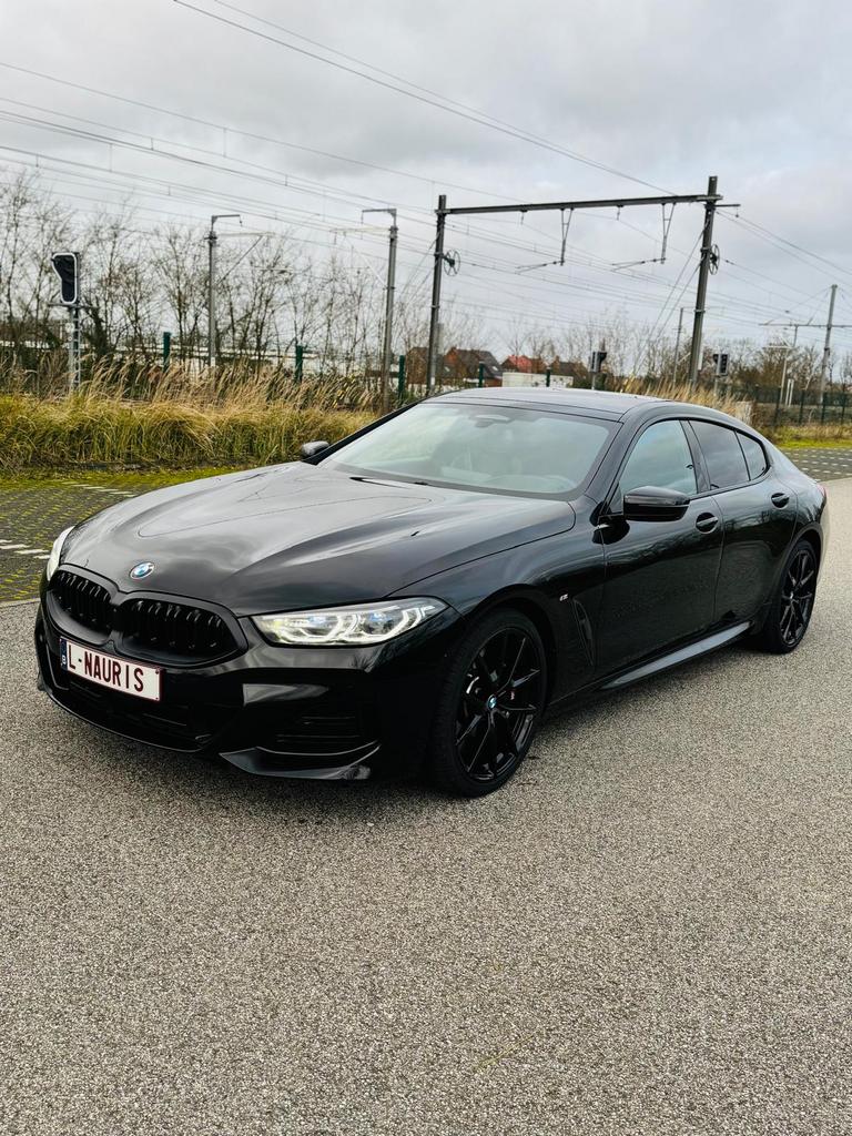 Bmw 840i xdrive, Auto's, BMW, Automaat, 2993 cc, Zwart, Leder