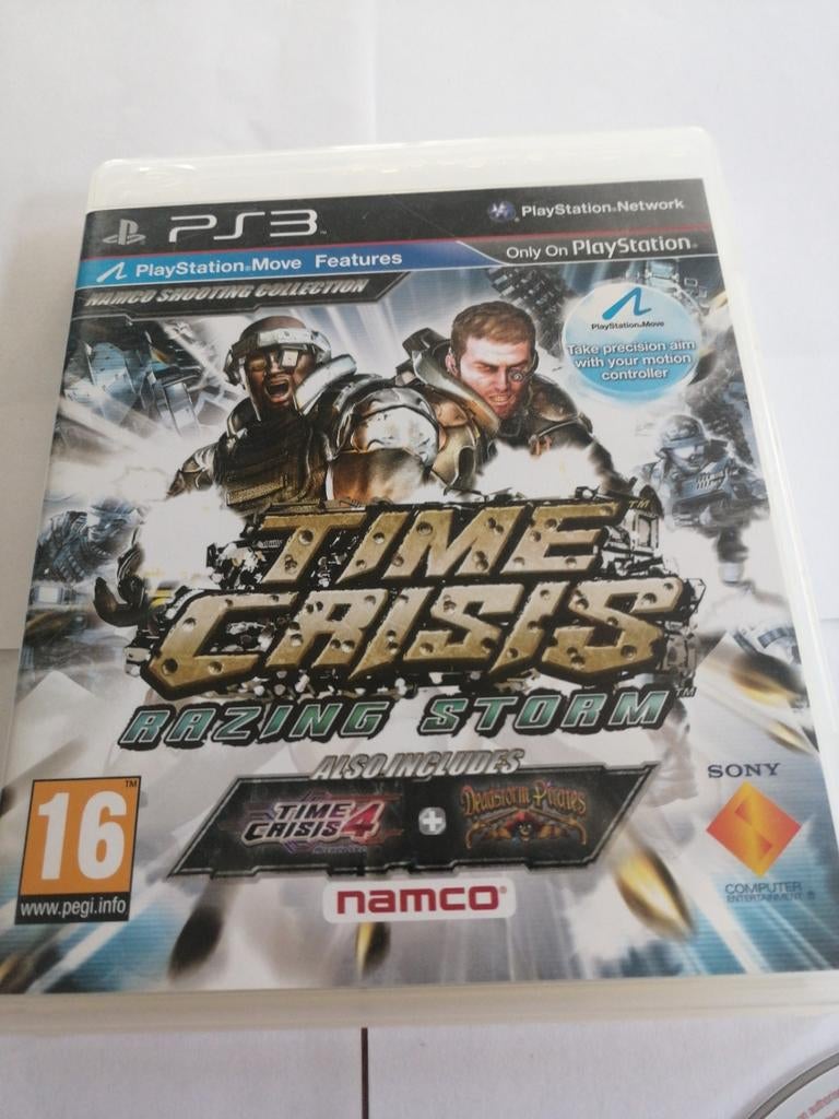 time crisis razine storm, Games en Spelcomputers, Ophalen of Verzenden, Gebruikt