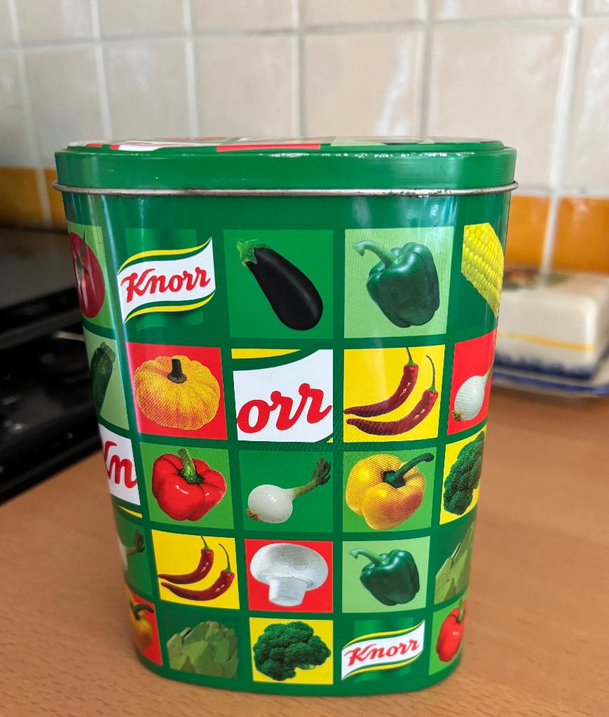 Boîte métallique Knorr - Vintage, Verzamelen, Ophalen of Verzenden, Overige