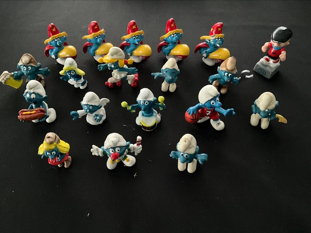 Vintage smurfen, Enlèvement, Utilisé