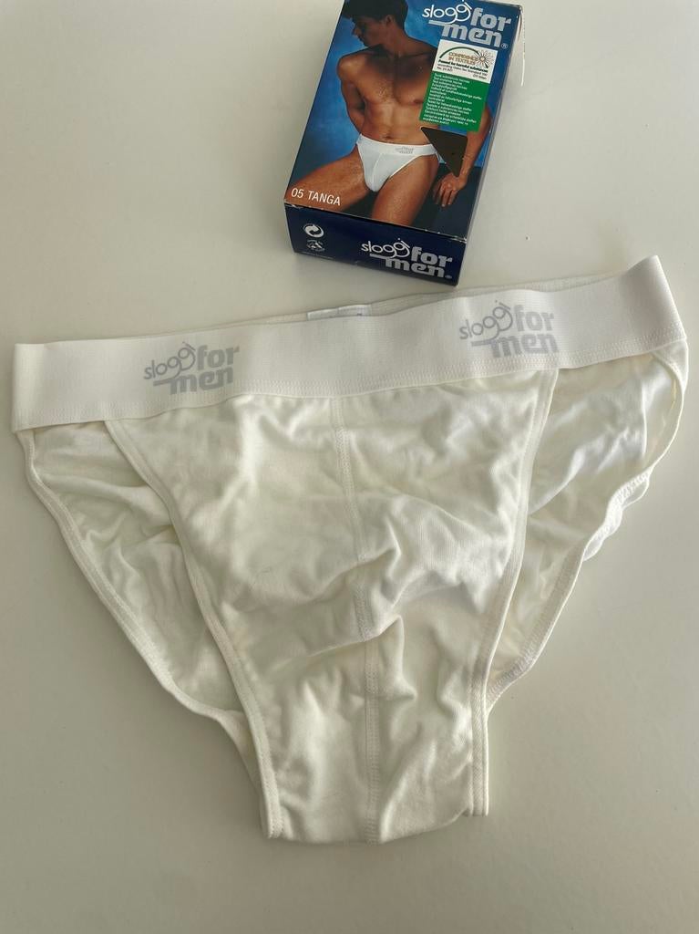 Tanga heren sloggi maat M, Kleding | Heren, Verzenden, Wit, Sloggi, Slip