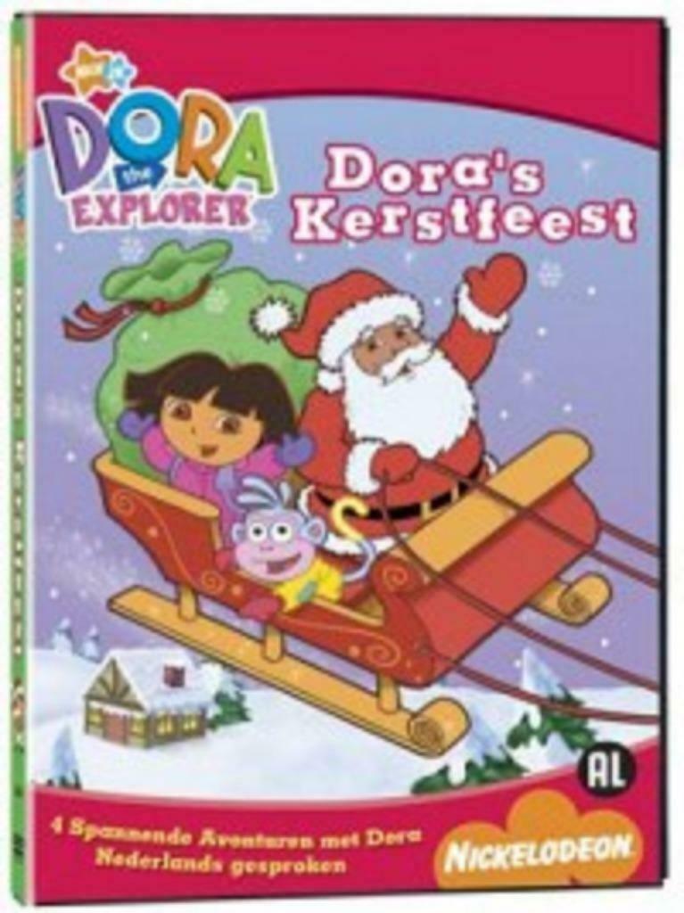 Dora's Kerstfeest - Dora The Explorer (DVD)"", Ophalen of Verzenden, Zo goed als nieuw