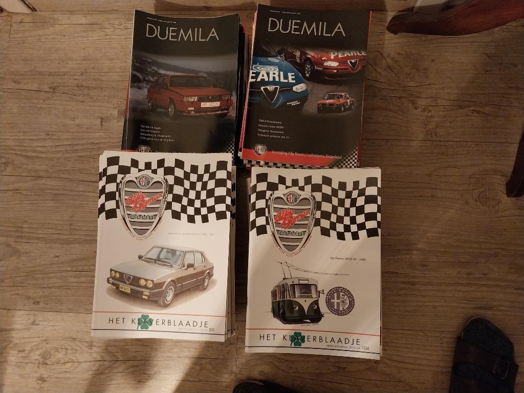 Lot boeken alfa romeo, Ophalen of Verzenden, Alfa Romeo
