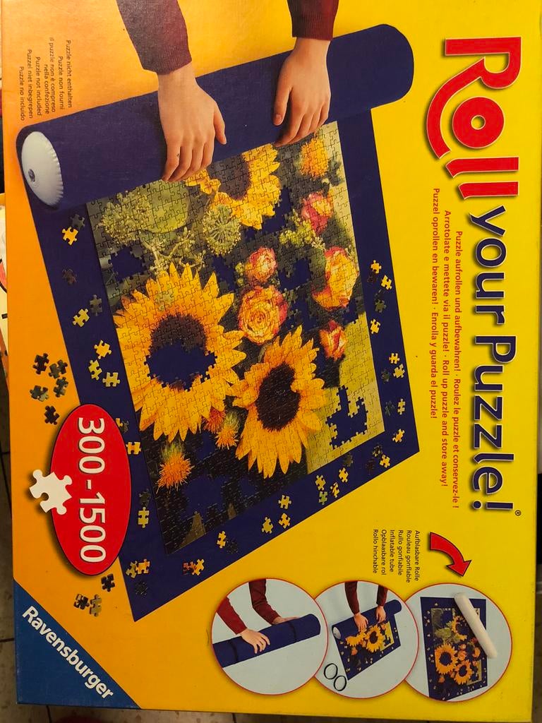 Mat en kussen om puzzel op te ruimen, Ophalen of Verzenden, Nieuw