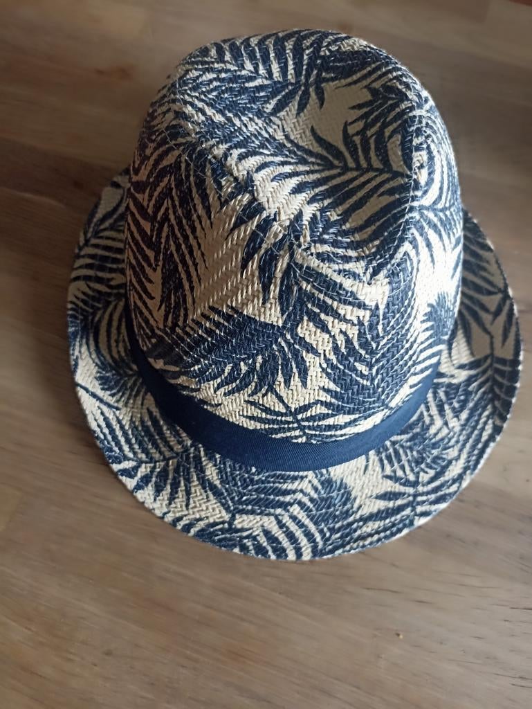 Chapeau Borsalino imprimé palmiers bleu H&M taille 8/12 ans, Kinderen en Baby's, Kinderkleding | Petten en Hoeden, Hoed, H&M, Ophalen of Verzenden