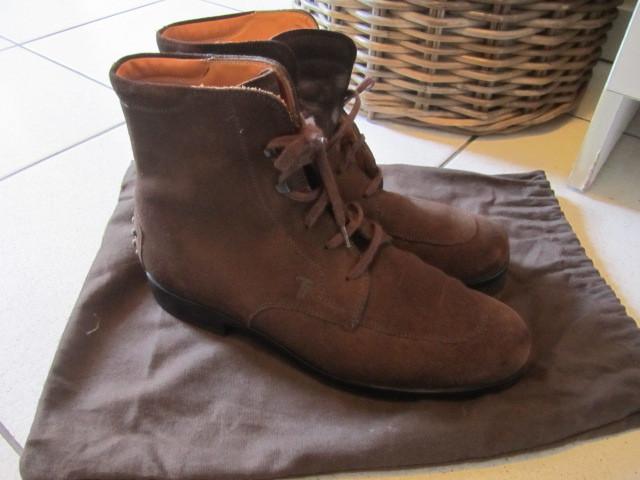 Laarsjes Tod's maat 37,5, Bruin, Lage of Enkellaarzen, Ophalen of Verzenden, Zo goed als nieuw