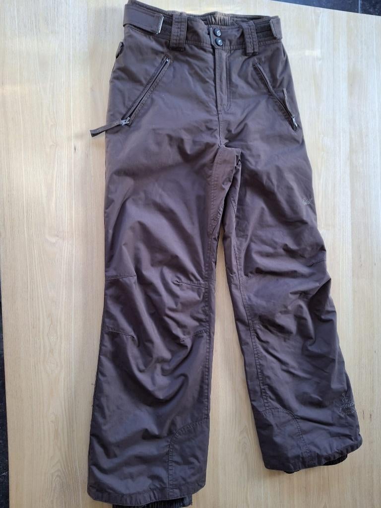 skikbroek bruin PROTEST - maat 152, Sport en Fitness, Ophalen, Gebruikt, Protest, Kleding