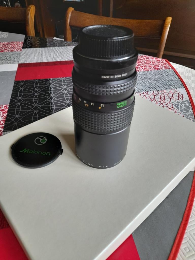 Objectif MAKINON 2OO 8O mm PRIX À NÉGOCIER !!!, Enlèvement ou Envoi, Comme neuf