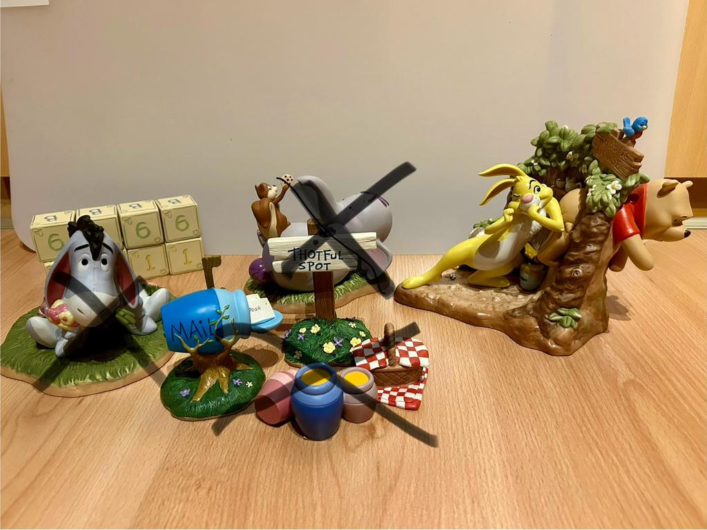 winnie the pooh  beeldjes Pooh & Friends, Ophalen of Verzenden, Winnie de Poeh of vrienden, Zo goed als nieuw