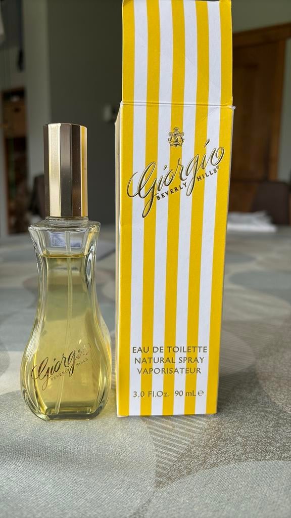 Eau de toilette 80 ml de Giorgio Beverly Hills jaune, Enlèvement ou Envoi, Comme neuf