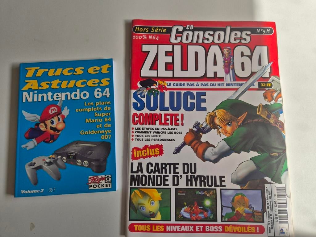 Guide zelda cd consoles Nintendo 64, Games en Spelcomputers, Ophalen of Verzenden, Zo goed als nieuw