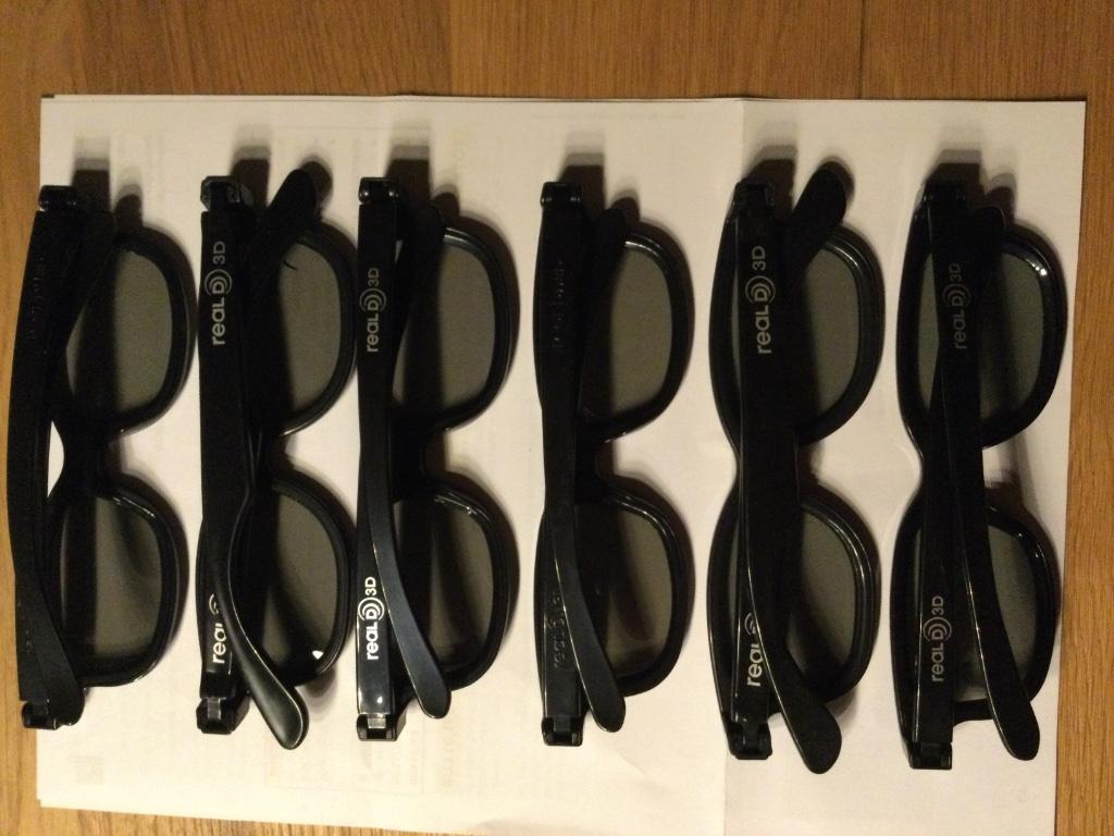 Lunettes 3D, TV, Hi-fi & Vidéo, Enlèvement ou Envoi, Comme neuf