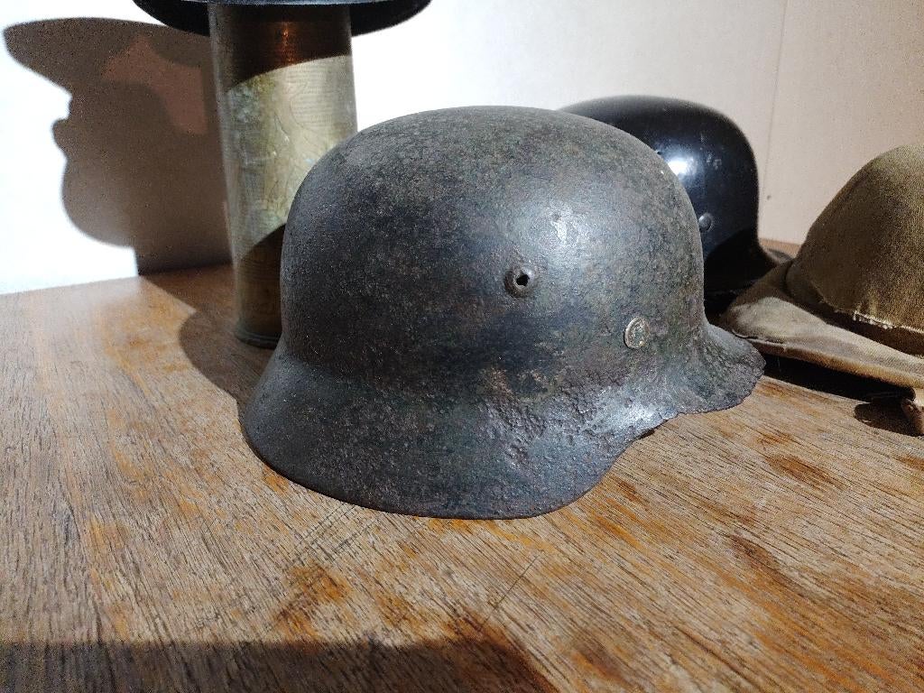 Duitse m35-helm, Verzamelen, Ophalen of Verzenden