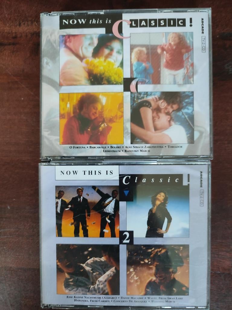 2x 2-CD : MAINTENANT C'EST CLASSIQUE ! 1 + 2 (ARCADE), Enlèvement ou Envoi, Comme neuf