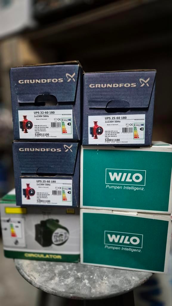 Grundfos Wilo Dab Circulatiepompen, Doe-het-zelf en Bouw, Sanitair, Ophalen of Verzenden