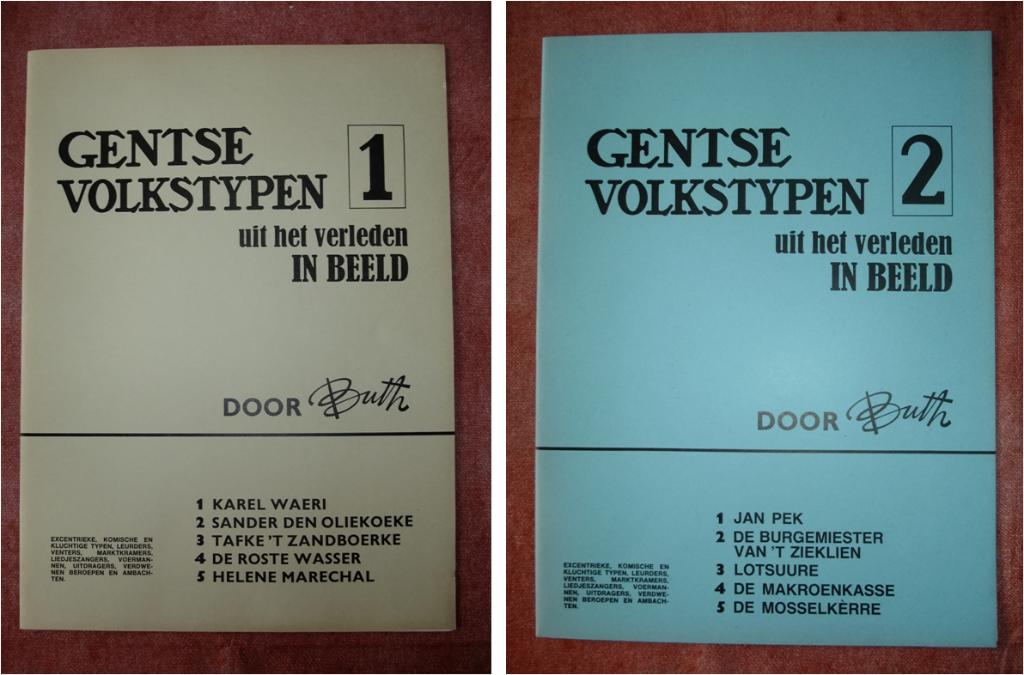 Gentse volkstypen uit het verleden 1 & 2 door Buth - nieuw, Boeken, Geschiedenis | Stad en Regio, Ophalen of Verzenden, Nieuw