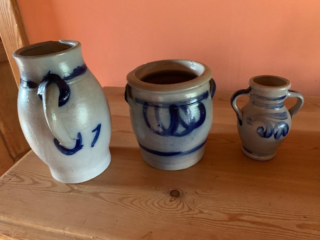 lot de petits pots en gres, Ophalen