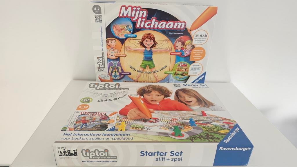 tiptoi: starterset (spel en stift) + extra spel, 3 spelers of meer, Ophalen