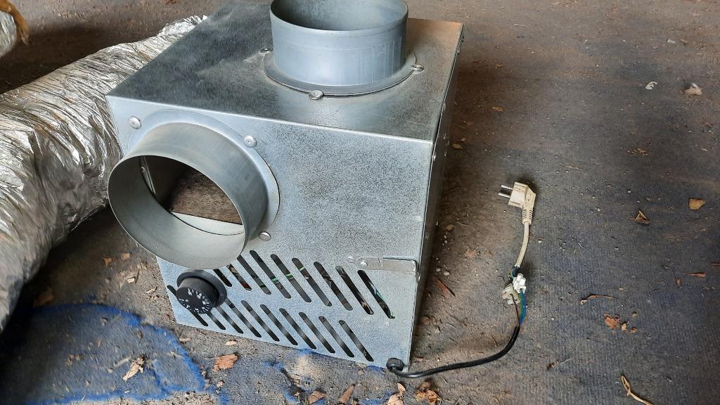 kit de distribution air chaud - diffuseur - répartiteur, Bricolage & Construction, Enlèvement, Comme neuf