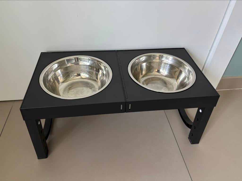 Eet -en drinkbak hond/kat (als nieuw), Dieren en Toebehoren, Ophalen, Zo goed als nieuw