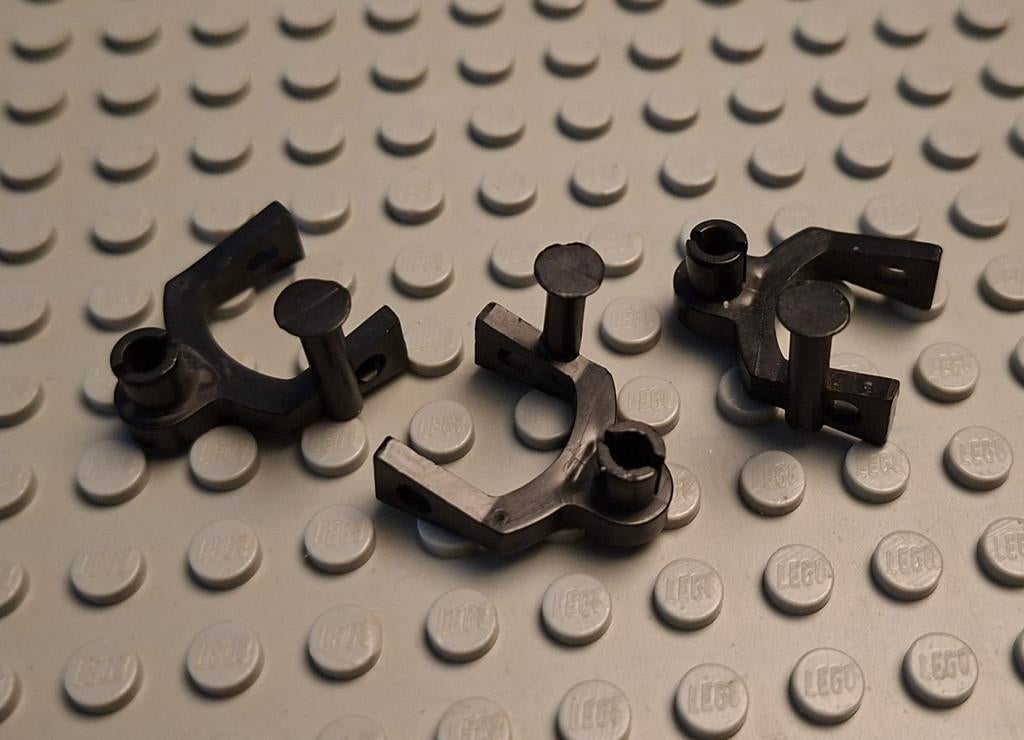 3x Train Coupling with Pin (zwart) 4023, Ophalen of Verzenden