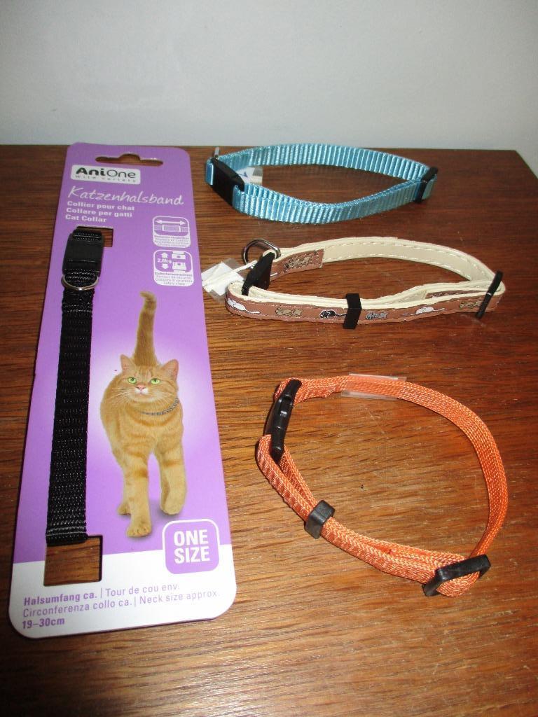 halsbandjes voor katten, Ophalen of Verzenden, Gebruikt