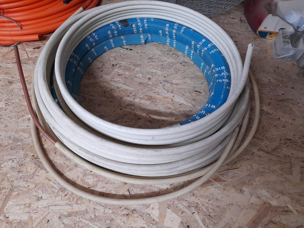 Tuyau cuivre wicu diamètre 15, Doe-het-zelf en Bouw, Ophalen, Zo goed als nieuw