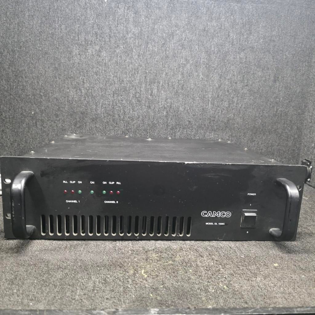 Amplificateur CAMCO DL 1500C 2 x 750 watts, TV, Hi-fi & Vidéo, Enceintes, Enlèvement ou Envoi