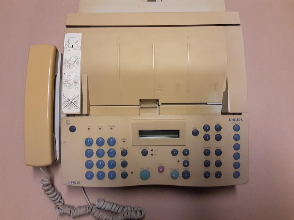 TÉLÉCOPIEUR PHILIPS PFC55, Télécoms, Fax, Enlèvement ou Envoi, Fax