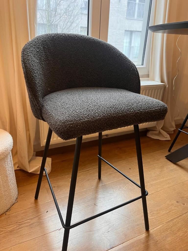Barstoelen LEONA – ander kleurtje – apart of samen te koop, Ophalen, Met voetsteun, 60 tot 90 cm, Zo goed als nieuw