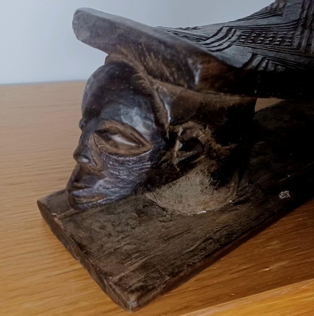 Kuba hoofdsteun African Art Africa Congo neksteun, Antiek en Kunst, Ophalen of Verzenden