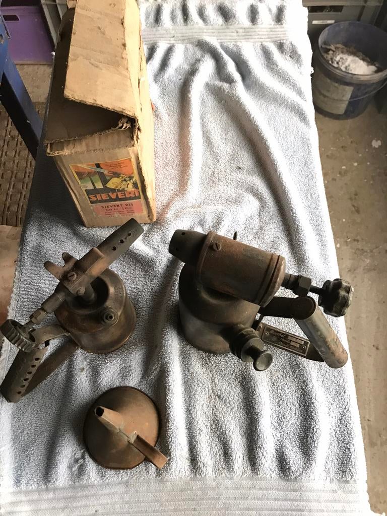 1 Sievert brander en  Barthel G brander, Antiek en Kunst, Ophalen, Koper