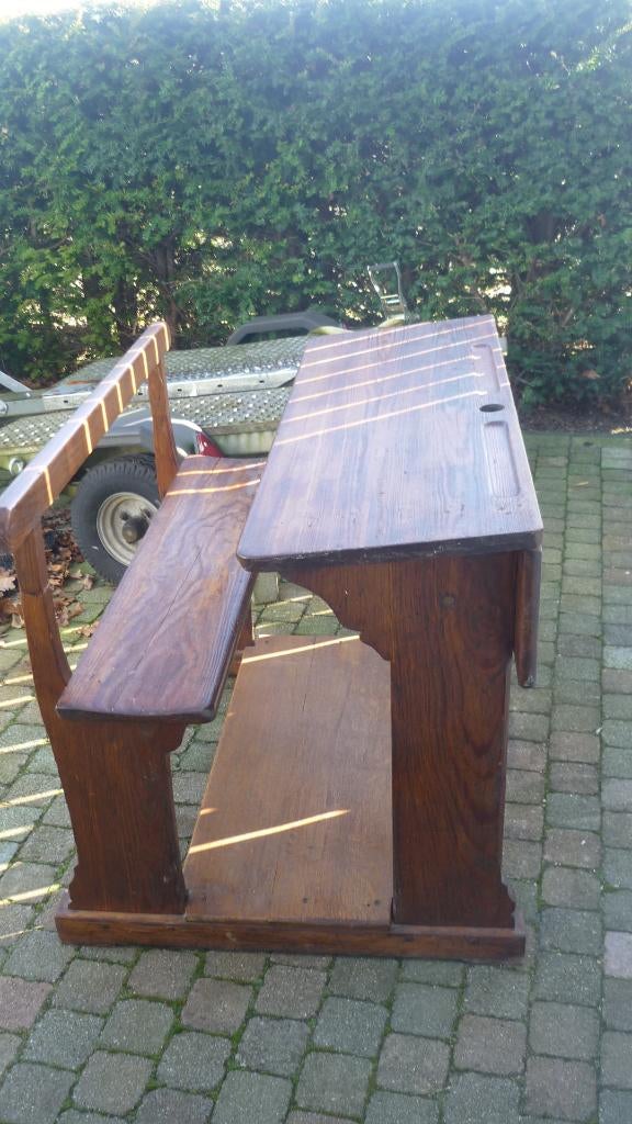 oude schoolbank, Huis en Inrichting, Ophalen, Gebruikt