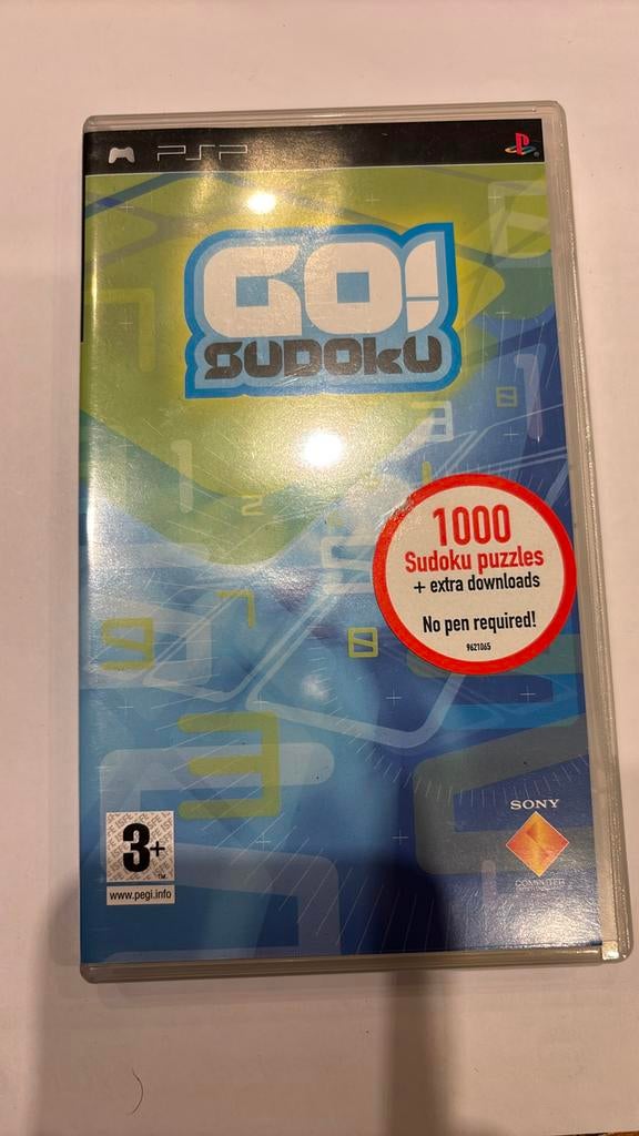 Psp go sudocu, Games en Spelcomputers, Ophalen of Verzenden, Zo goed als nieuw