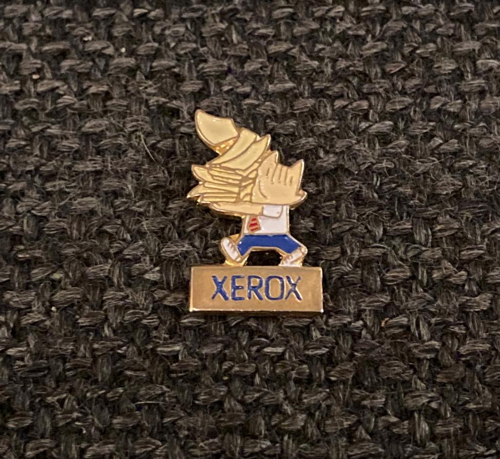 PIN - XEROX - OLYMPISCHE SPELEN - JEUX OLYMPIQUES, Verzenden, Gebruikt, Merk, Speldje of Pin