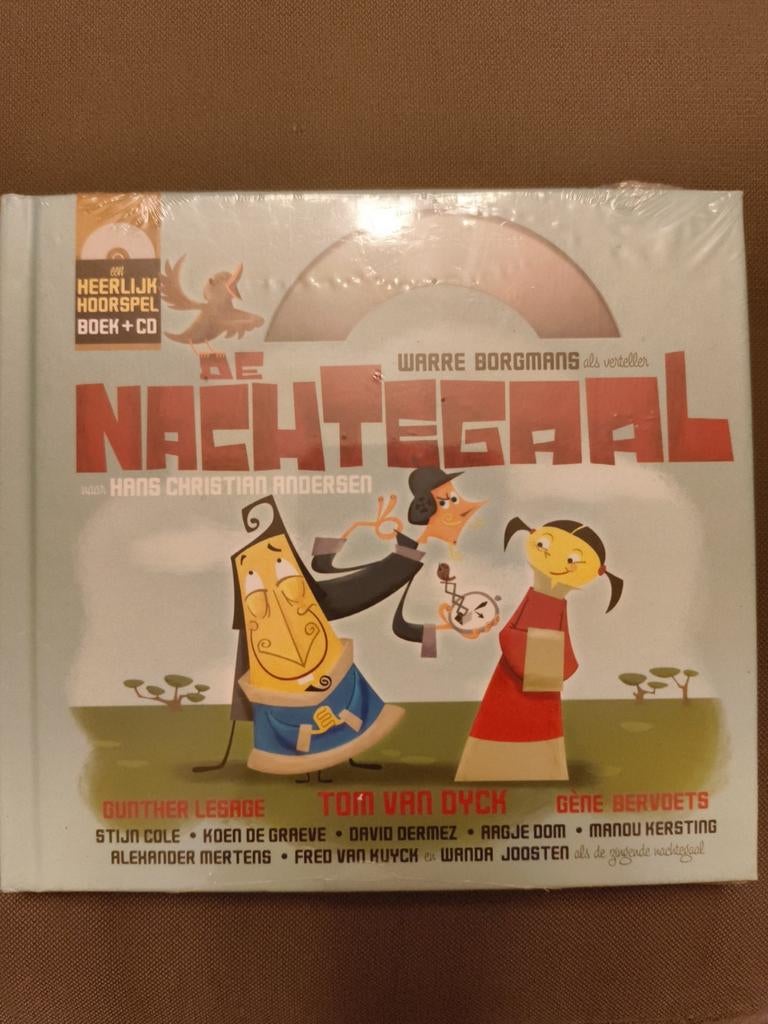 De nachtegaal CD + boek, Ophalen of Verzenden, Nieuw in verpakking
