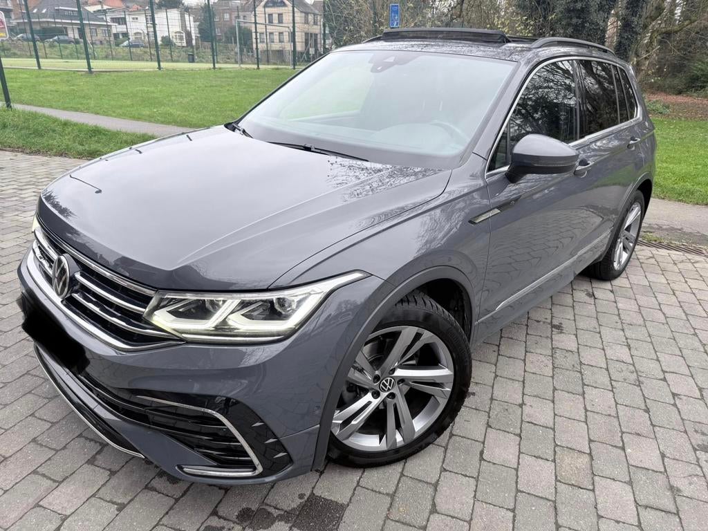 Volkswagen Tiguan 2.0 TDI SCR R-Line Business Premium DSG, Autos, Cuir, Argent ou Gris, Achat, Entreprise