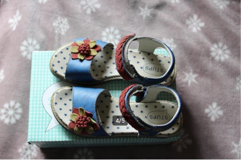 Blauwe sandalen Stups maat 35, Kinderen en Baby's, Kinderkleding | Schoenen en Sokken, Gebruikt, Meisje, Stups, Overige typen