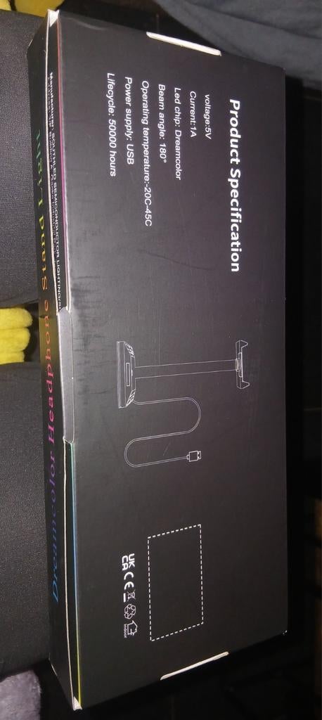 Dreamcolor headphone stand light., Enlèvement