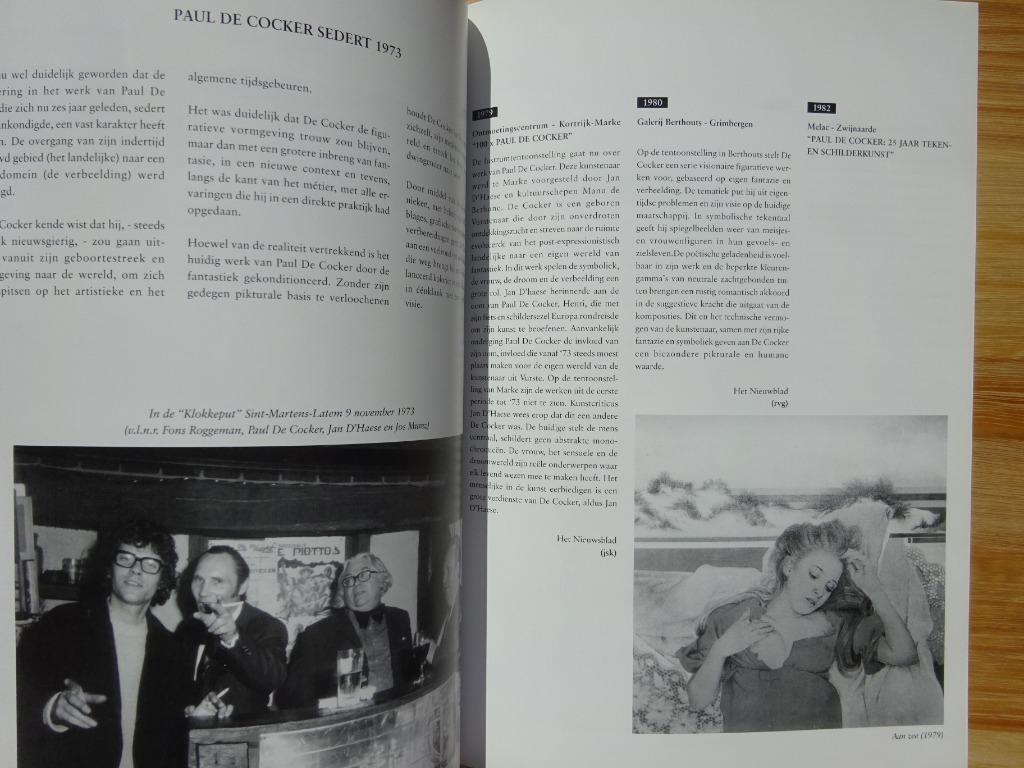 Paul De Cocker, 1996 monografie, Ophalen, Zo goed als nieuw, Schilder- en Tekenkunst