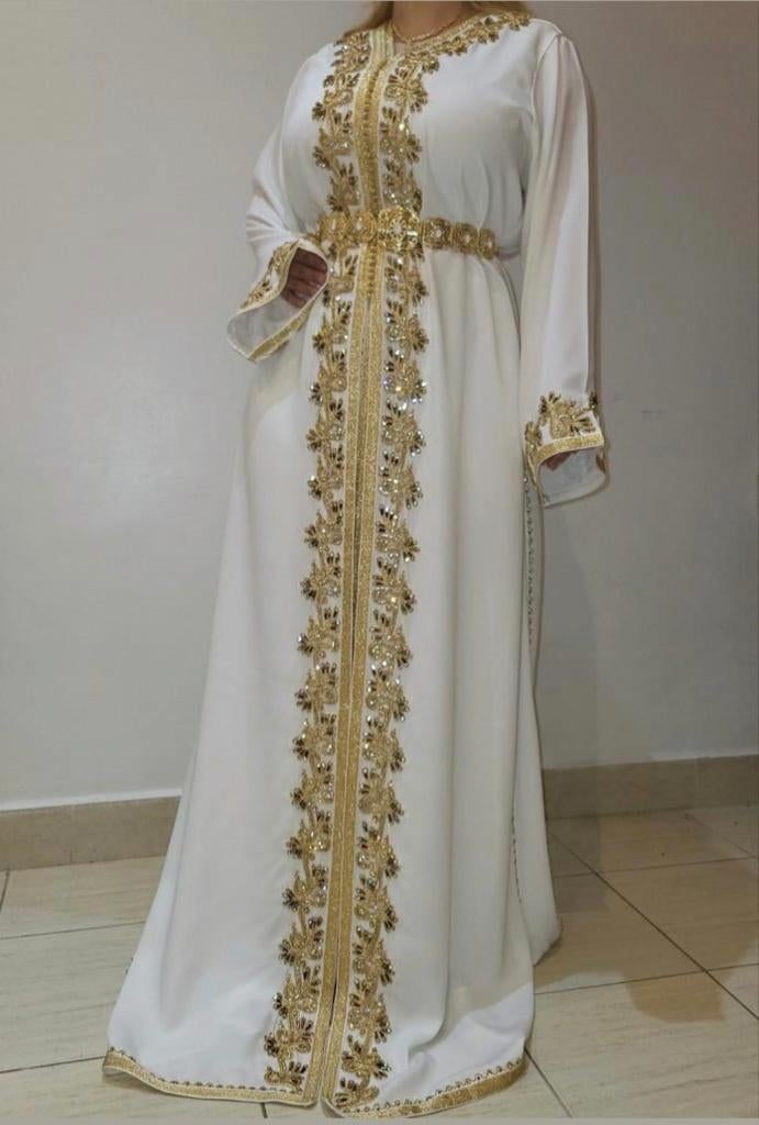 Takchita's en kaftans te huur vanaf €70,-, Kleding | Dames, Ophalen, Nieuw, Maat 38/40 (M), Blauw