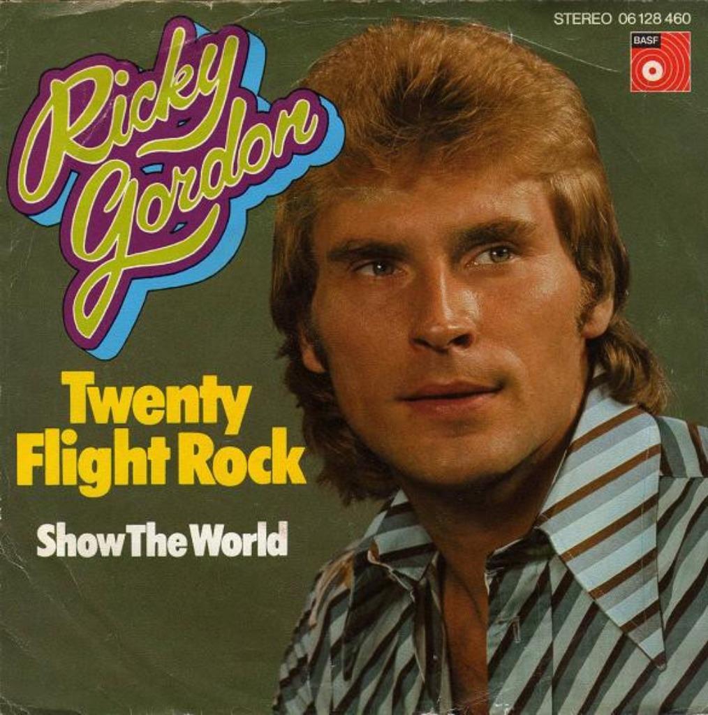 Ricky Gordon – Twenty Flight Rock / Show The World, Cd's en Dvd's, 7 inch, Single, Ophalen of Verzenden, Zo goed als nieuw
