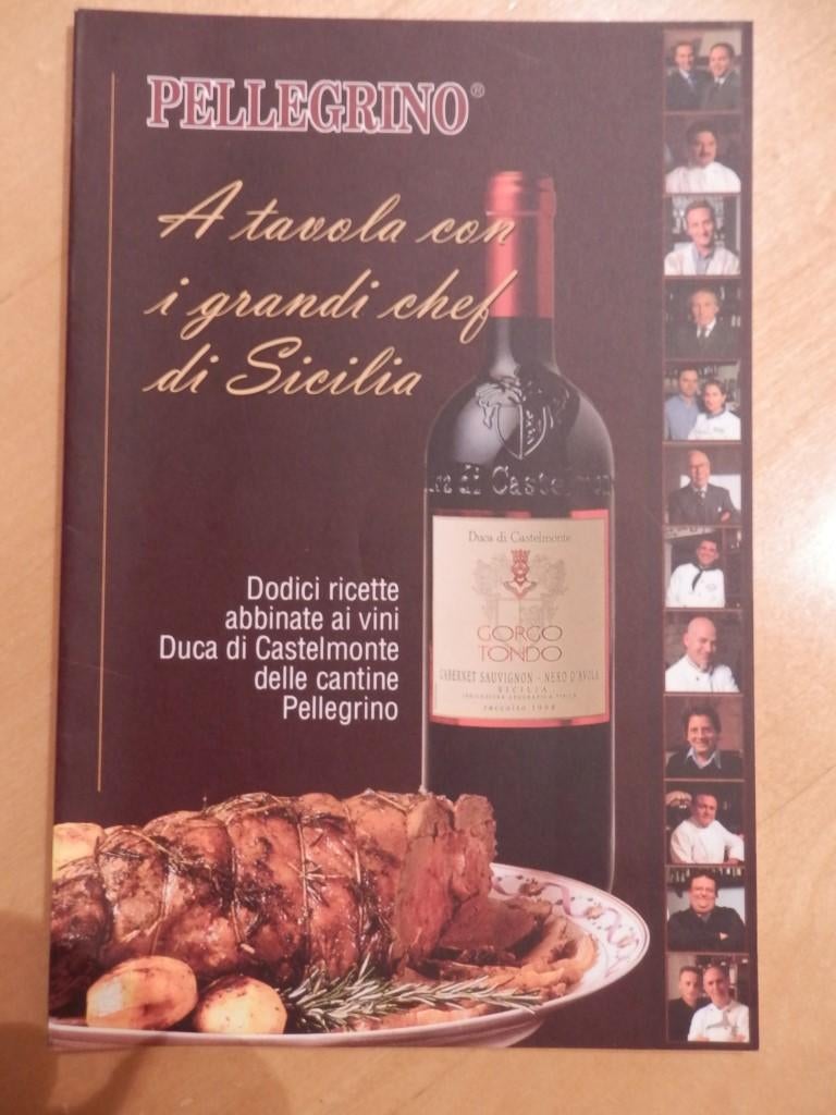 Pellegrino A tavola con i grandi chef di Sicilia, Enlèvement ou Envoi, Neuf